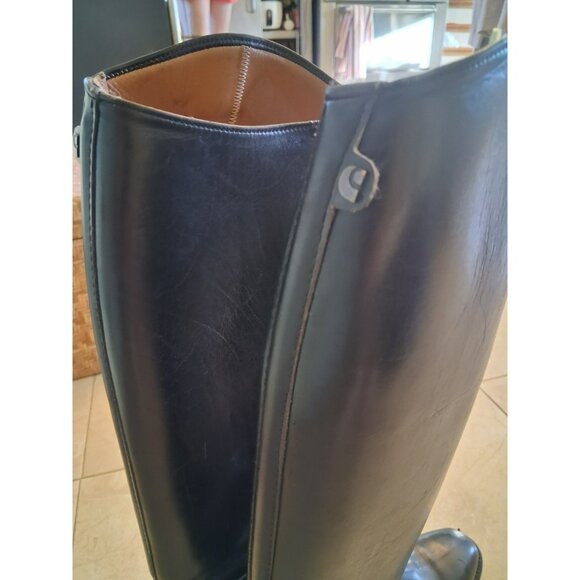 Cavallo Sz 36/6 US Tall Black Leather Equestrian Riding Boots - Picture 5 of 5